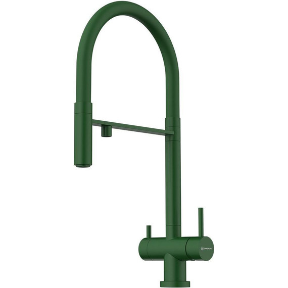 Смеситель для кухни Omoikiri Kanto RG 4994426, royal green матовый - фото 