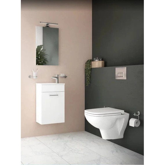 Инсталляция с подвесным безободковым унитазом Vitra S-20 L-Box 9004B003-7207 - фото, картинка 4 Инсталляция с подвесным безободковым унитазом Vitra S-20 L-Box 9004B003-7207 - фото 4