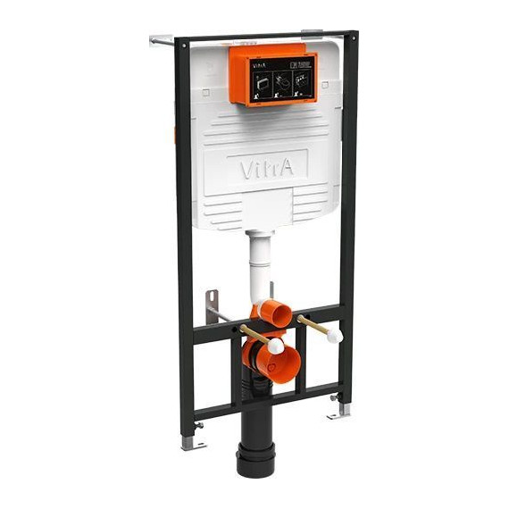 Инсталляция с подвесным безободковым унитазом Vitra S40 L-Box 9005B003-7211 - фото, картинка 4 Инсталляция с подвесным безободковым унитазом Vitra S40 L-Box 9005B003-7211 - фото 4