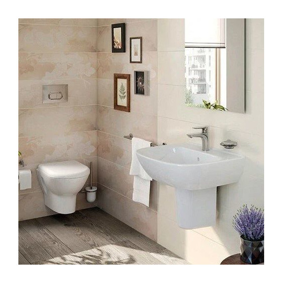 Инсталляция с подвесным безободковым унитазом Vitra Zentrum L-Box 9012B003-7206 - фото, картинка 2 Инсталляция с подвесным безободковым унитазом Vitra Zentrum L-Box 9012B003-7206 - фото 2