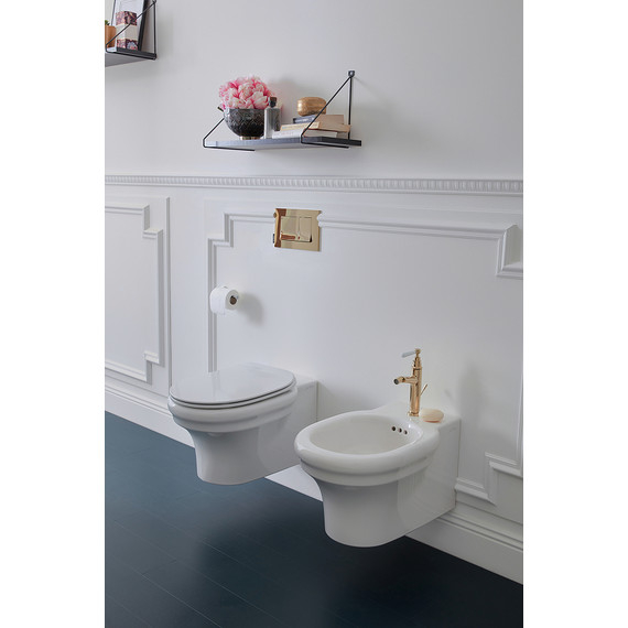 Унитаз подвесной безободковый Jacob Delafon Cleo 1889 EDZ102-0 - фото 4