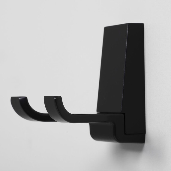 Двойной крючок WasserKraft Abens K-3223D, цвет чёрный - фото 2