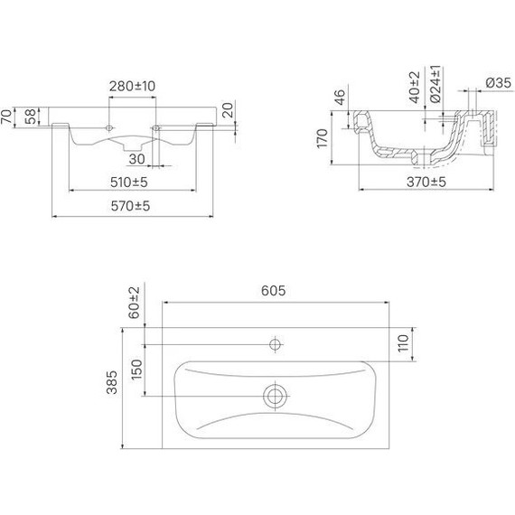 Тумба напольная с раковиной Iddis Zodiac 60 см ZOD6CBFi95K, белый матовый - фото 8
