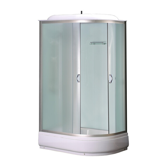 Душевая кабина Loranto 120x80 см CS-66120-20 L F, хром/матовое - фото 