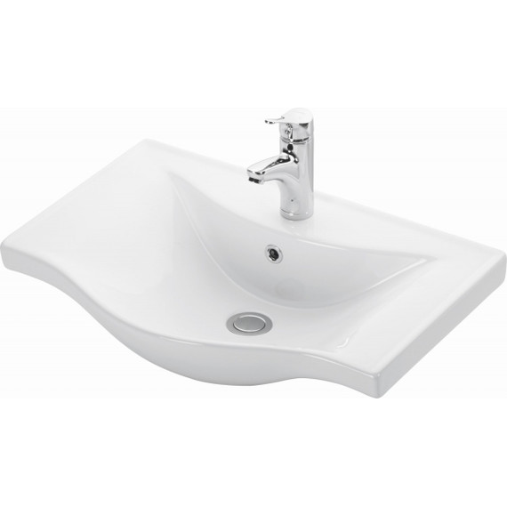 Тумба напольная с раковиной Стиль Коралл 50 см (раковина Basic) - фото 2