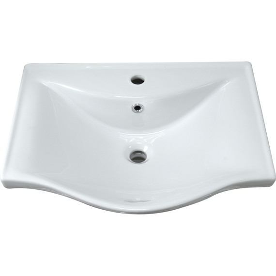 Тумба напольная с раковиной Стиль Коралл 50 см (раковина Basic) - фото 3