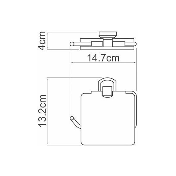 Держатель для туалетной бумаги WasserKraft Oder K-3025 - фото 3