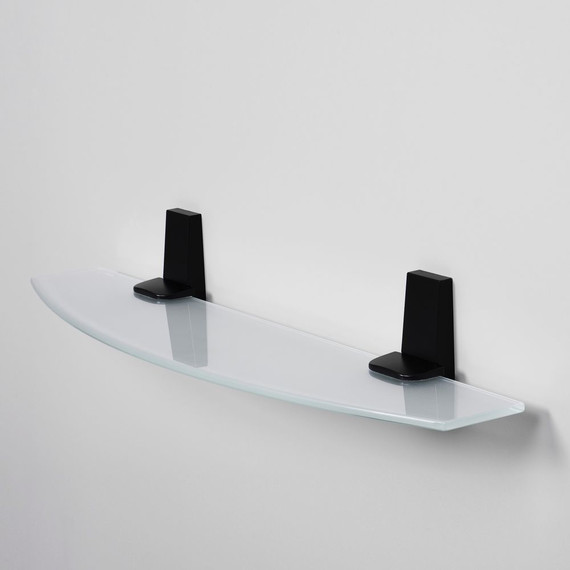 Стеклянная полка WasserKraft Abens K-3224, цвет чёрный - фото 3