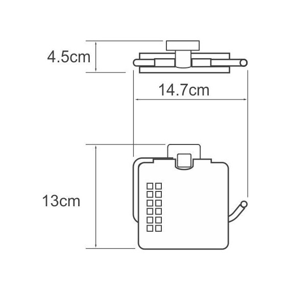 Держатель для туалетной бумаги WasserKraft Dill K-3925 - фото 3