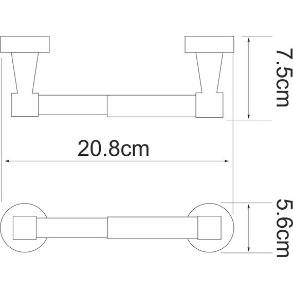 Держатель для туалетной бумаги WasserKraft Isen K-4022 - фото 3