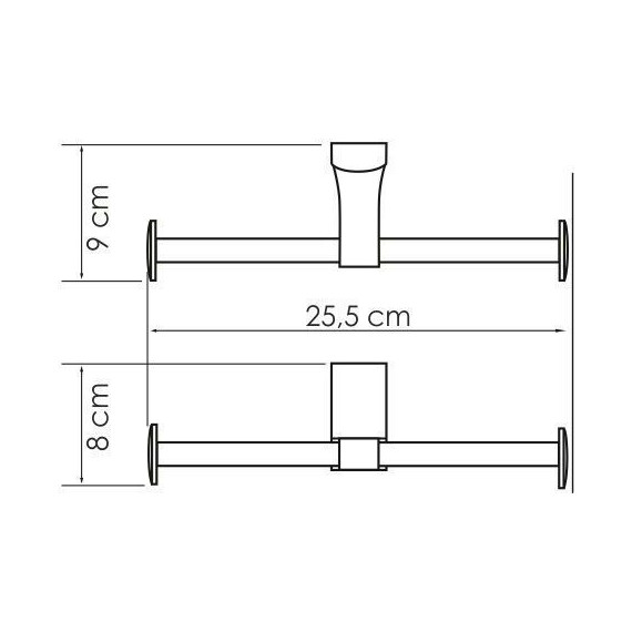 Держатель для туалетной бумаги WasserKraft Leine K-5096D - фото 2