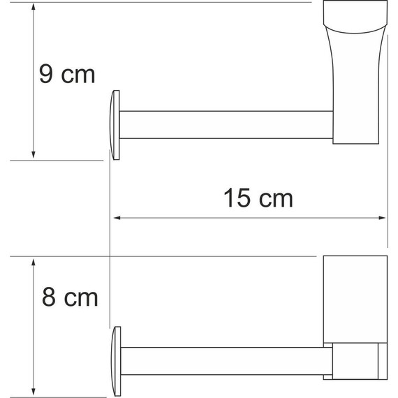 Держатель для туалетной бумаги WasserKraft Leine K-5096W - фото 3