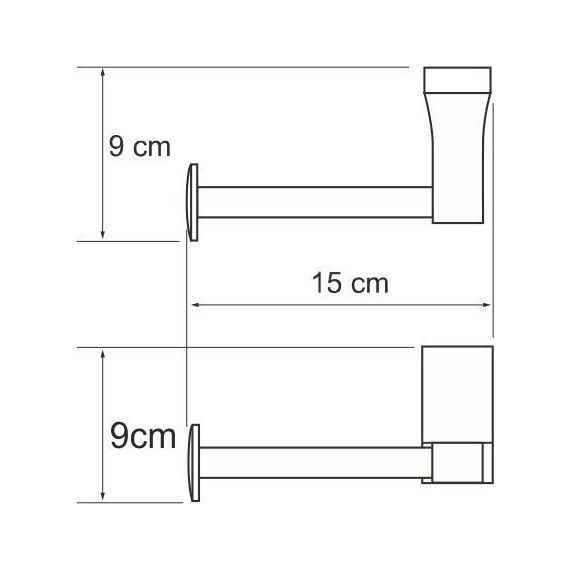 Держатель для туалетной бумаги WasserKraft Lopau K-6096 - фото 4