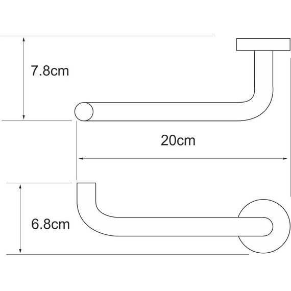 Держатель для туалетной бумаги WasserKraft Rhein K-6296 - фото 4