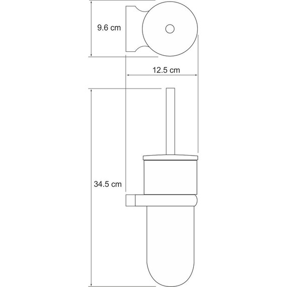 Ёршик для унитаза WasserKraft Berkel K-6827 - фото 3