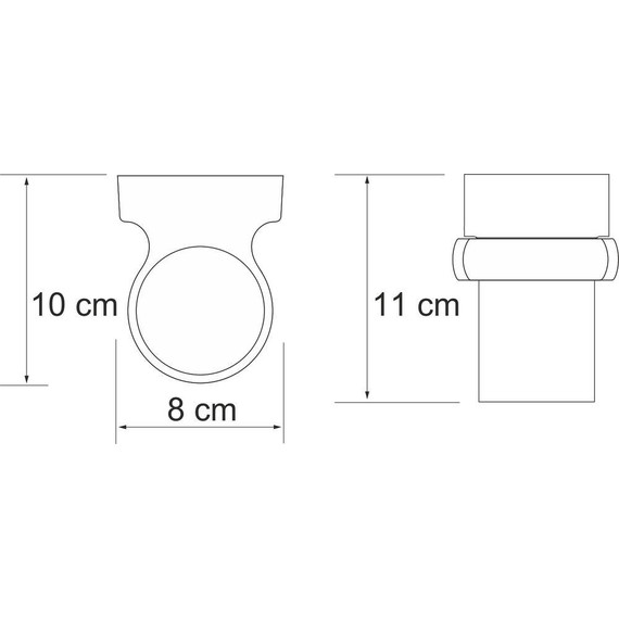 Стакан для зубных щеток WasserKraft Berkel K-6828 - фото 3