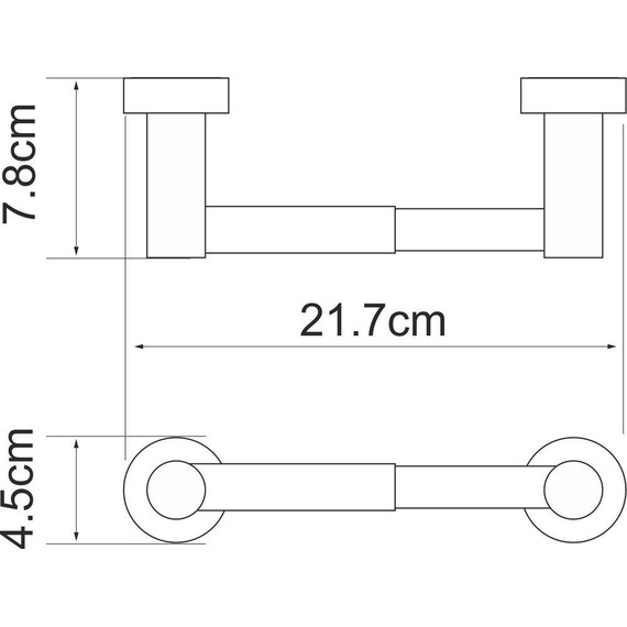 Держатель для туалетной бумаги WasserKraft Donau K-9422 - фото 3