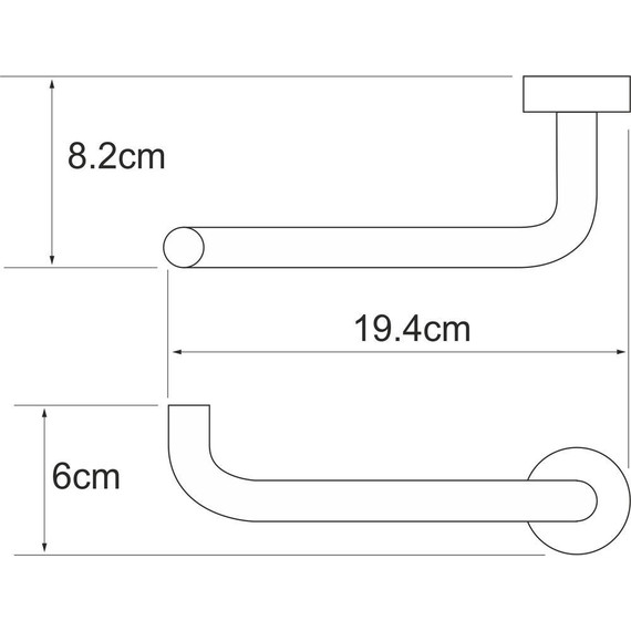 Держатель для туалетной бумаги WasserKraft Donau K-9496 - фото 3