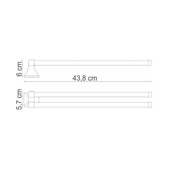 Держатель для полотенец WasserKraft Wern K-2531 - фото 3