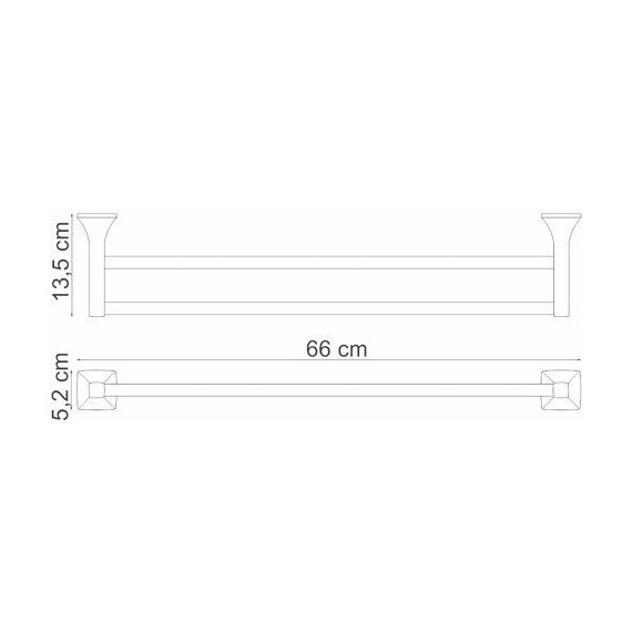 Полотенцедержатель WasserKraft Wern K-2540 - фото 3