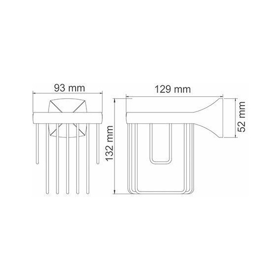 Держатель для освежителя WasserKraft Wern K-2545 - фото 3