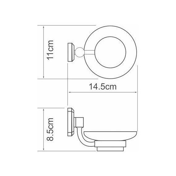 Мыльница WasserKraft Oder K-3029 - фото 3