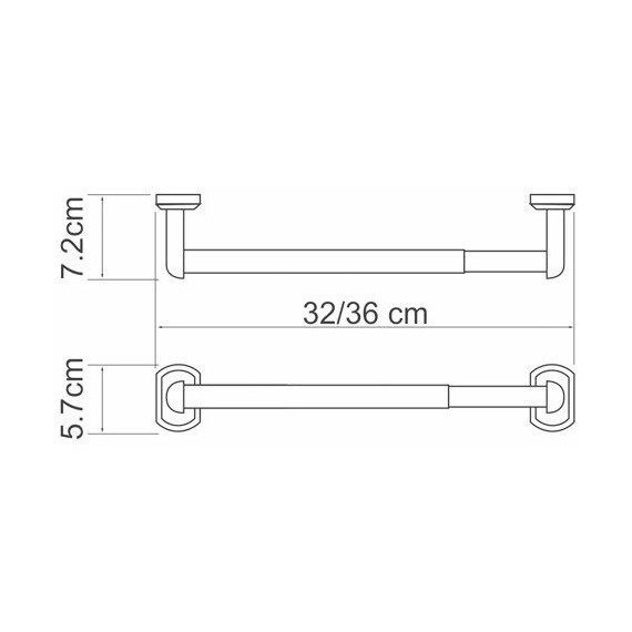 Полотенцедержатель WasserKraft Oder K-3091 - фото 3