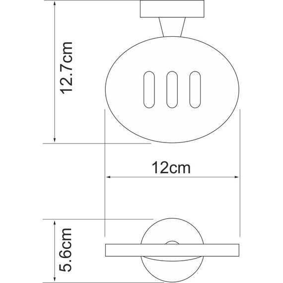 Мыльница WasserKraft Isen K-4069 - фото 3