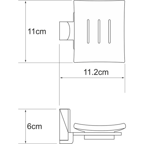 Мыльница WasserKraft Leine K-5029W - фото 3