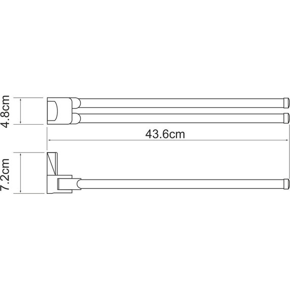 Держатель для полотенец WasserKraft Leine K-5031W - фото 3