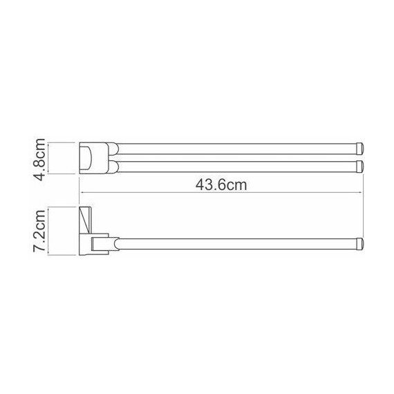 Держатель для полотенец WasserKraft Leine K-5031 - фото 3