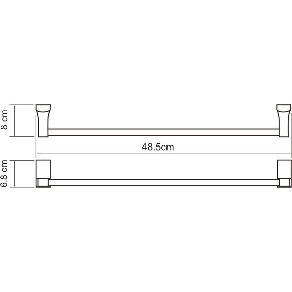 Полотенцедержатель WasserKraft Leine K-5050 - фото 2