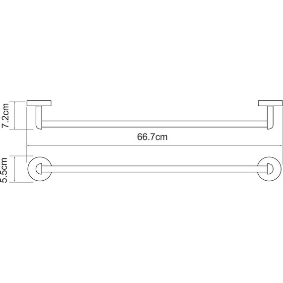 Полотенцедержатель WasserKraft Rhein K-6230 - фото 3