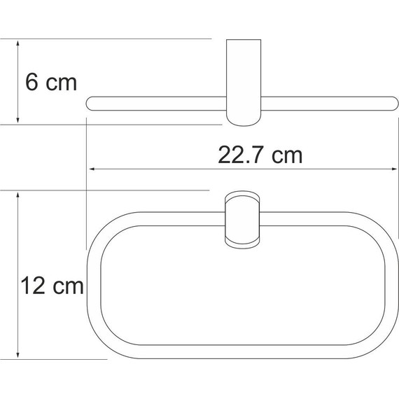 Кольцо для полотенец WasserKraft Berkel K-6860 - фото 3