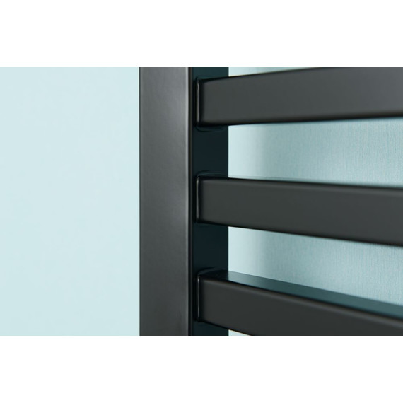 Полотенцесушитель электрический Сунержа Аркус 3.0 П15 800x500 мм 31-5705-8050 R, чёрный матовый - фото 5