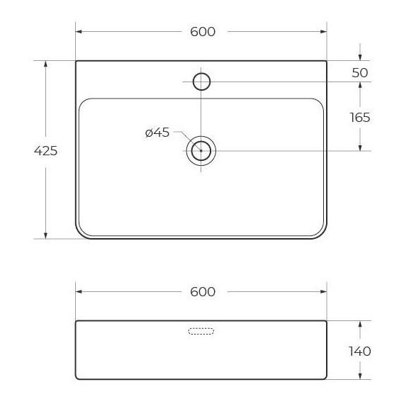 Раковина-чаша BelBagno 60 см BB1338 - фото, картинка 3 Раковина-чаша BelBagno 60 см BB1338 - фото 3