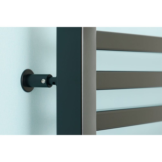 Полотенцесушитель электрический Сунержа Аркус 3.0 П20 1200x600 мм 31-5704-1260 L, чёрный матовый - фото 6