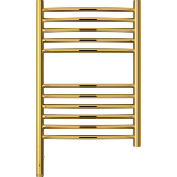 Полотенцесушитель электрический Сунержа Богема 3.0 П11 600x400 мм (выгнутая перемычка) 03-5802-6040 L, золото - фото 2