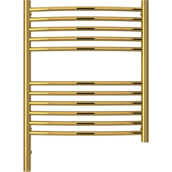 Полотенцесушитель электрический Сунержа Богема 3.0 П11 600x500 мм (выгнутая перемычка) 03-5802-6050 L, золото - фото 2