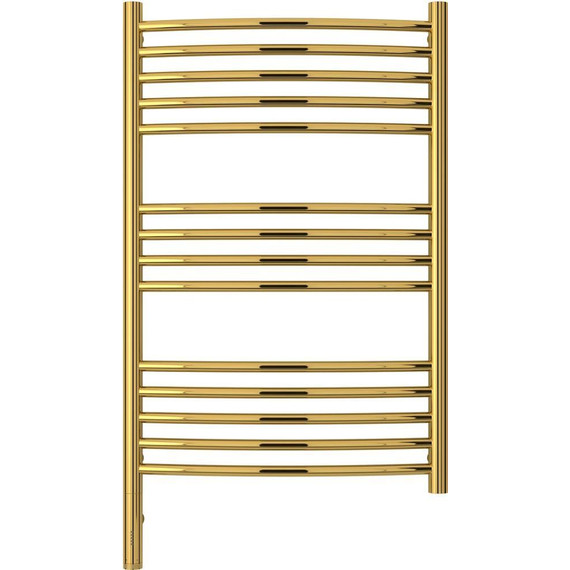 Полотенцесушитель электрический Сунержа Богема 3.0 П14 800x500 мм (выгнутая перемычка) 03-5802-8050 L, золото - фото 2