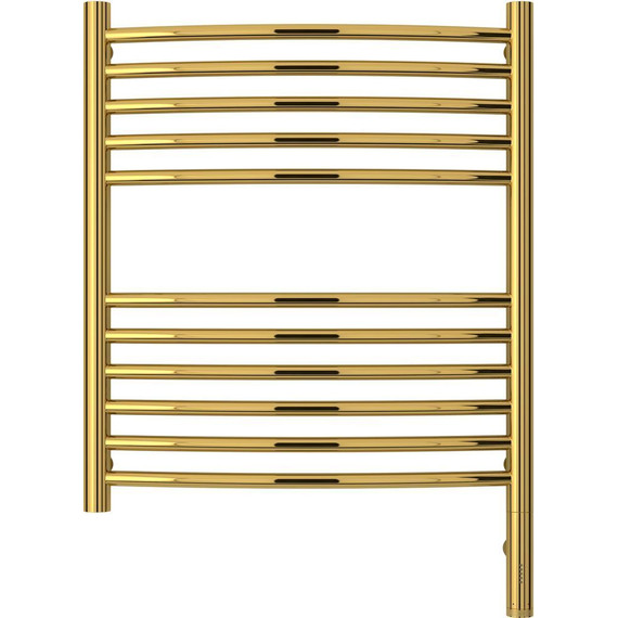 Полотенцесушитель электрический Сунержа Богема 3.0 П11 600x500 мм (выгнутая перемычка) 03-5803-6050 R, золото - фото 2