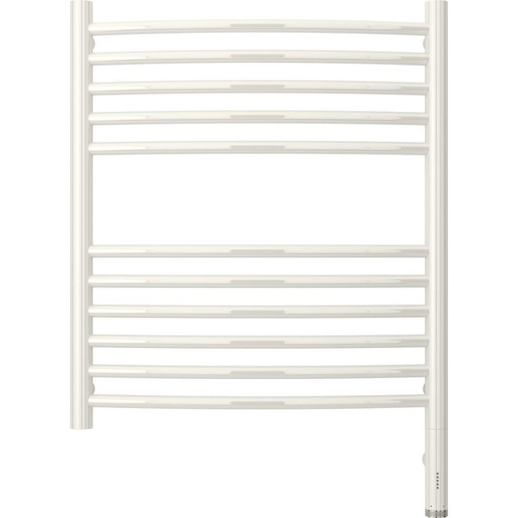 Полотенцесушитель электрический Сунержа Богема 3.0 П11 600x500 мм (выгнутая перемычка) 12-5803-6050 R, белый - фото 2