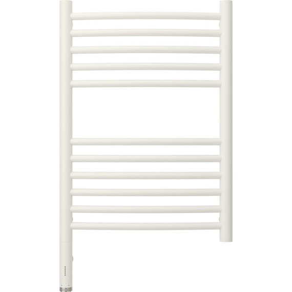 Полотенцесушитель электрический Сунержа Богема 3.0 П11 600x400 мм (выгнутая перемычка) 30-5802-6040 L, белый матовый - фото 2