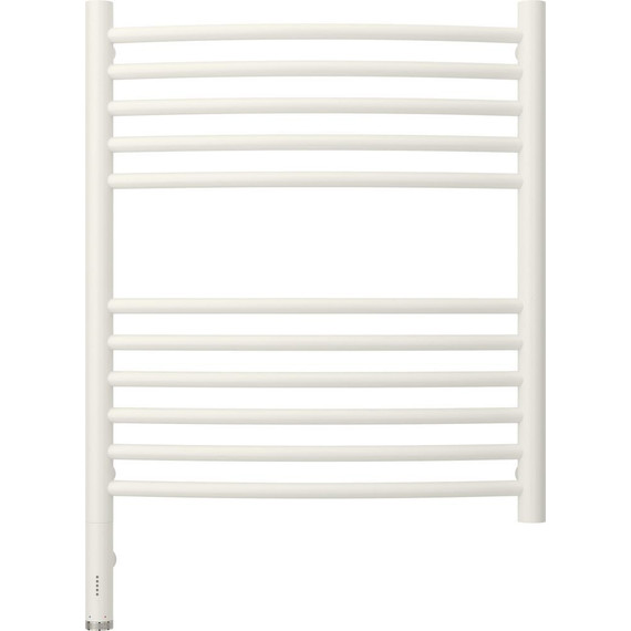 Полотенцесушитель электрический Сунержа Богема 3.0 П11 600x500 мм (выгнутая перемычка) 30-5802-6050 L, белый матовый - фото 2