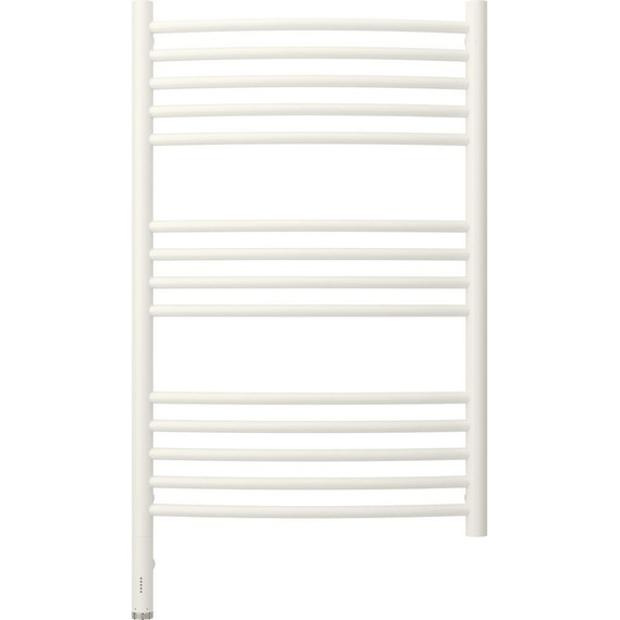 Полотенцесушитель электрический Сунержа Богема 3.0 П14 800x500 мм (выгнутая перемычка) 30-5802-8050 L, белый матовый - фото 2