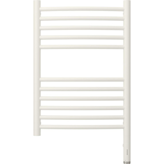 Полотенцесушитель электрический Сунержа Богема 3.0 П11 600x400 мм (выгнутая перемычка) 30-5803-6040 R, белый матовый - фото 2