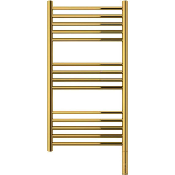 Полотенцесушитель электрический Сунержа Богема 3.0 П14 800x400 мм (прямая перемычка) 03-5805-8040 R, золото - фото 2