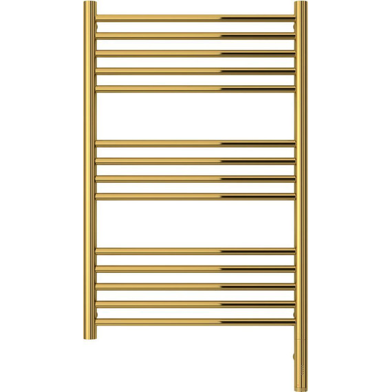 Полотенцесушитель электрический Сунержа Богема 3.0 П14 800x500 мм (прямая перемычка) 03-5805-8050 R, золото - фото 2