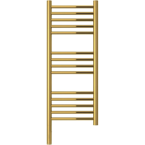 Полотенцесушитель электрический Сунержа Богема 3.0 П20 800x300 мм (прямая перемычка) 03-5804-8030 L, золото - фото 2