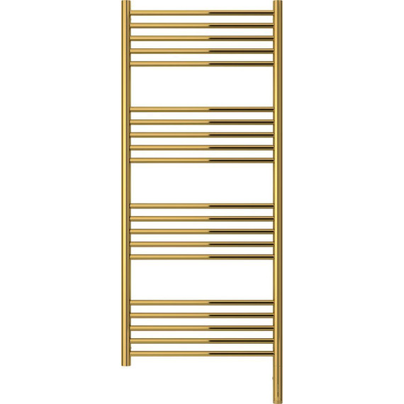 Полотенцесушитель электрический Сунержа Богема 3.0 П20 1200x500 мм (прямая перемычка) 03-5805-1250 R, золото - фото 2